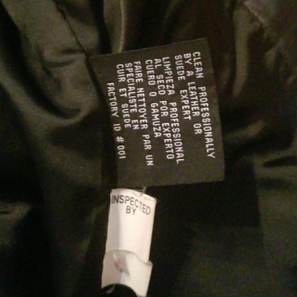 KENNETH COLE LEATHER JACKET - Picture 4 of 6